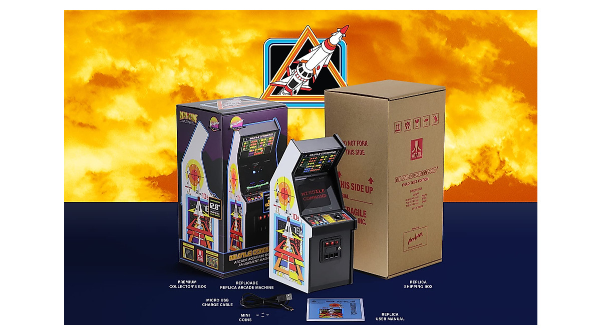 Missile Command x RepliCade: Arcade Cabinet 1/6 Scale