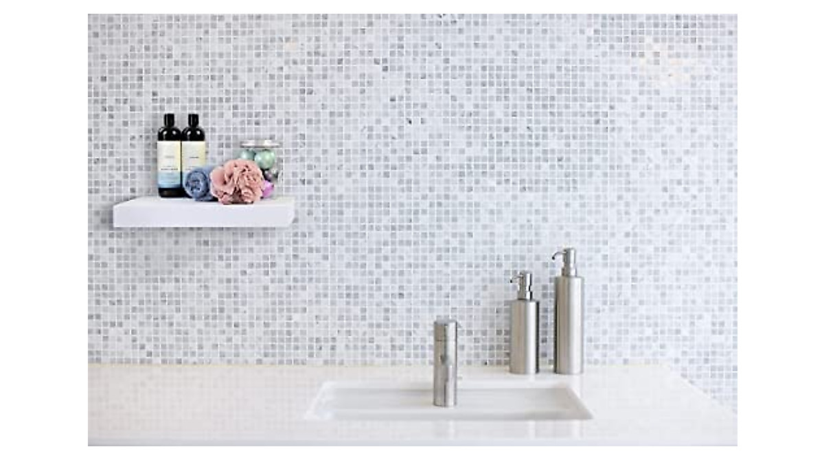 Floating Shelf with Drawer - Modern Wall Storage Solution