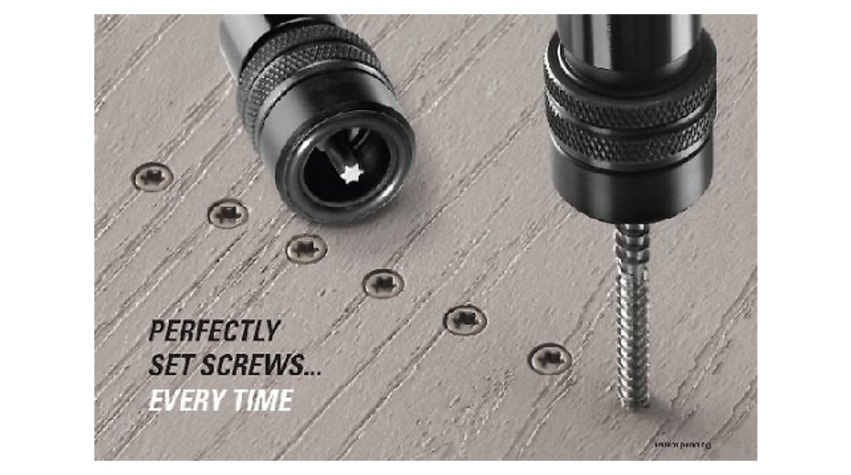 Smart-Bit Screw Depth Tool for Perfect Fastening