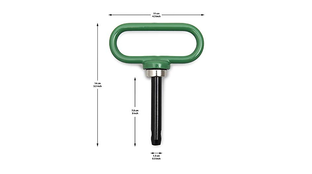 Heavy Duty Magnetic Hitch Pin for ATV, UTV & Lawn Equipment