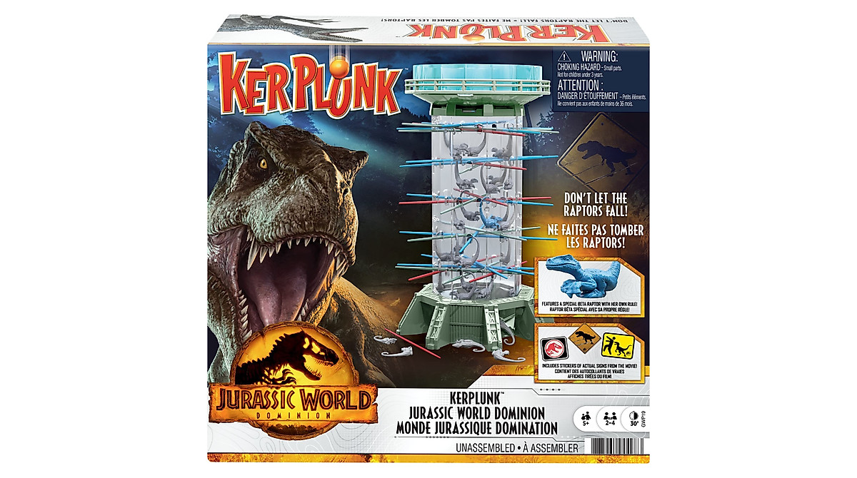 Jurassic World KerPlunk Game for Kids & Family Fun