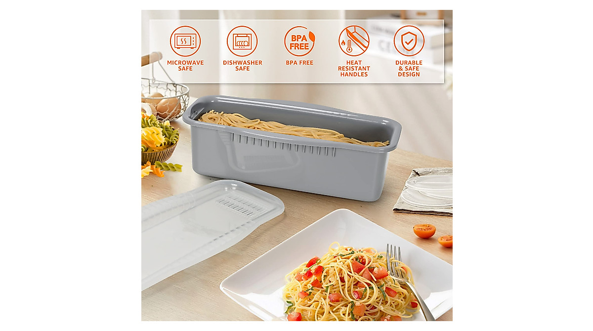 Quick & Easy Microwave Pasta Cooker | Cooks 4 Servings