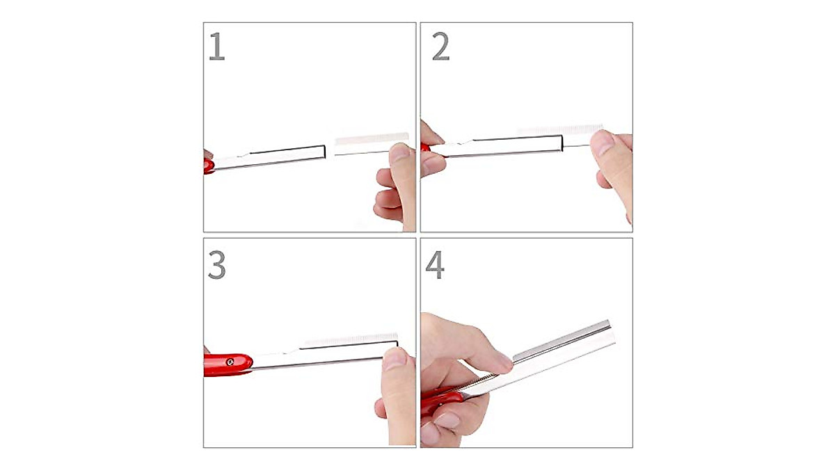 Lamoutor 100Pcs Razor Blades - Durable & Sharp