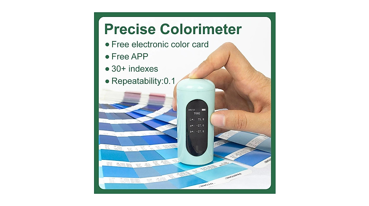 Portable e APP Colorimeter for Accurate Color Matching