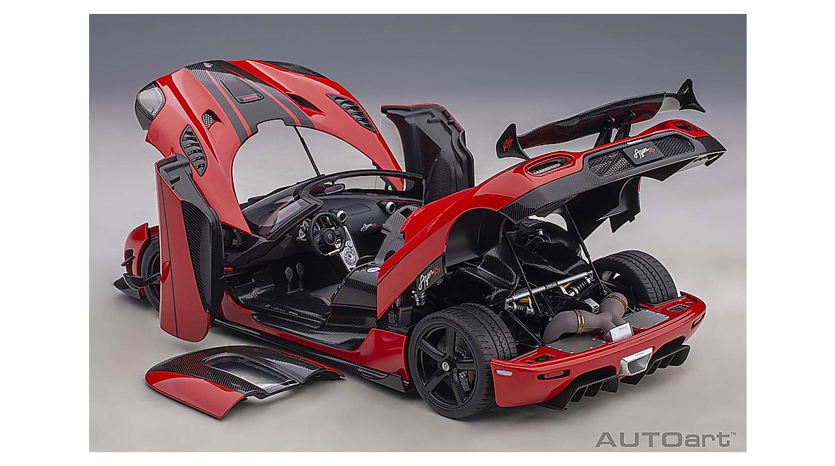 Koenigsegg Agera RS 1/18 Model Car - Chili Red