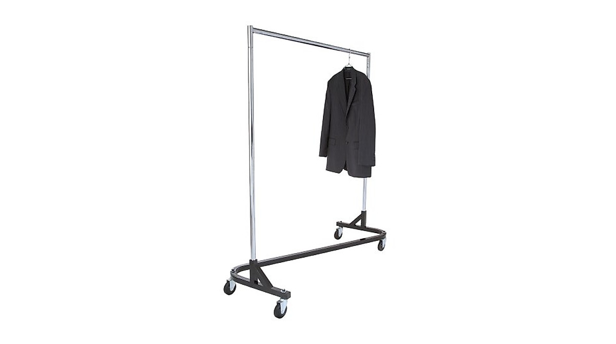 Heavy Duty Econoco Z Rack | Commercial Rolling Garment Rack