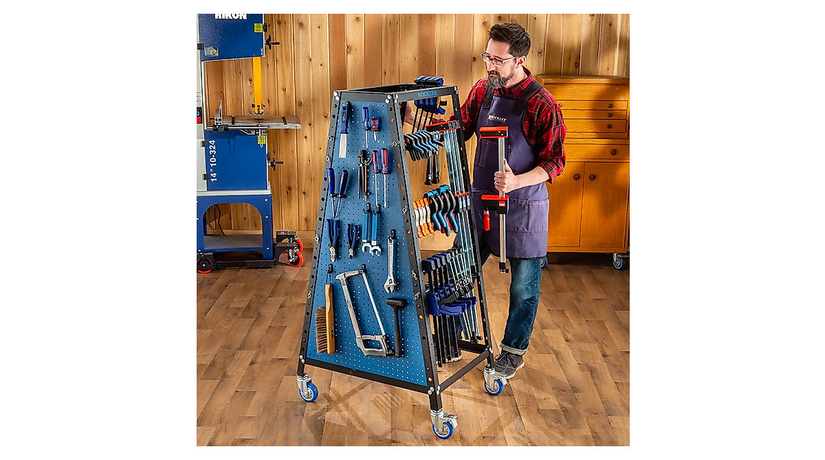Steel Pegboard Side Panel for Pack Rack Plus