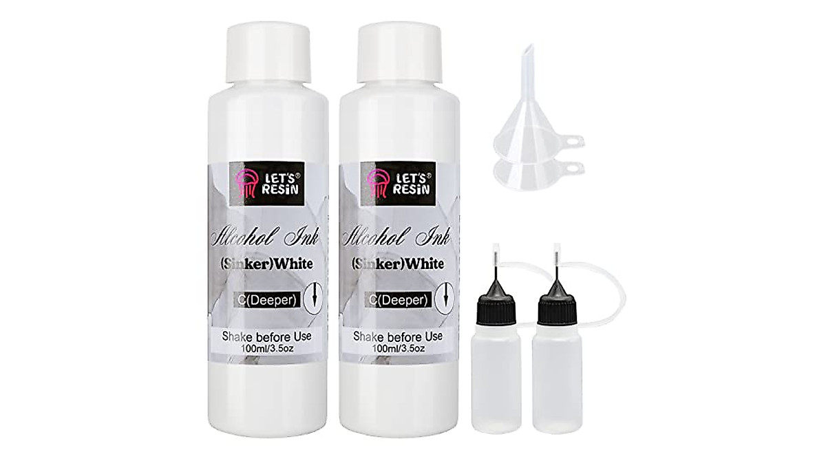 LET'S RESIN White Alcohol Ink - Perfect for Unique Art