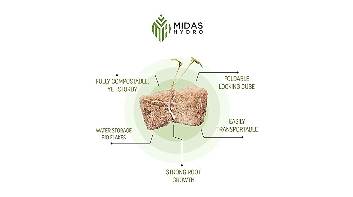 Rooting Cubes for Cloning Kit - Fast Root Growth & Eco-Friendly