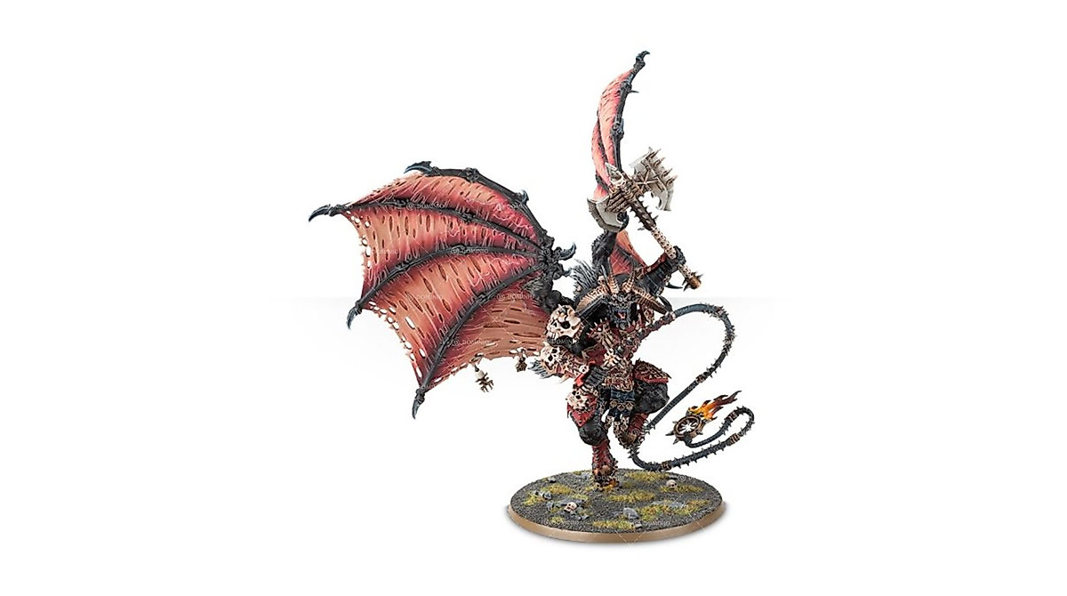 Chaos Daemons Khorne Bloodthirster - Warhammer Collectible Model