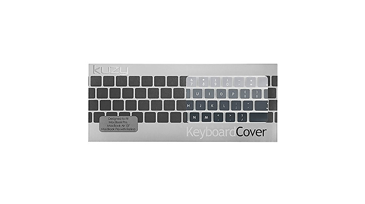 Kuzy Gray Ombre Keyboard Cover for MacBook & iMac