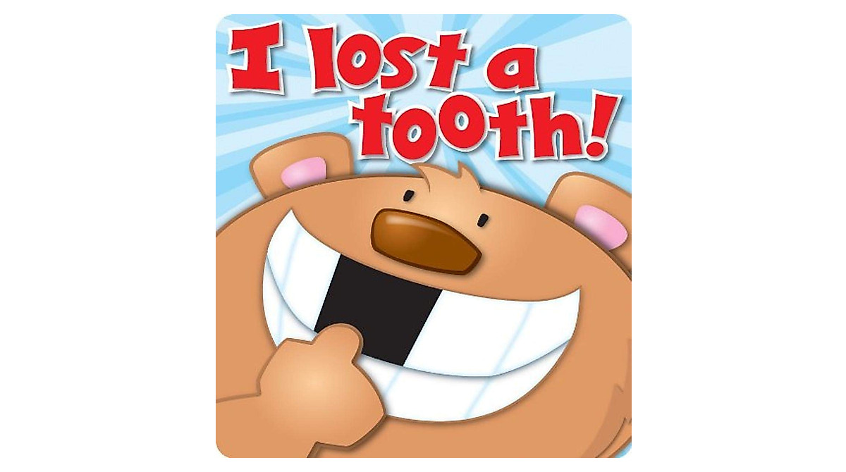 Kids Reward Stickers - Carson Dellosa I Lost a Tooth Milestones