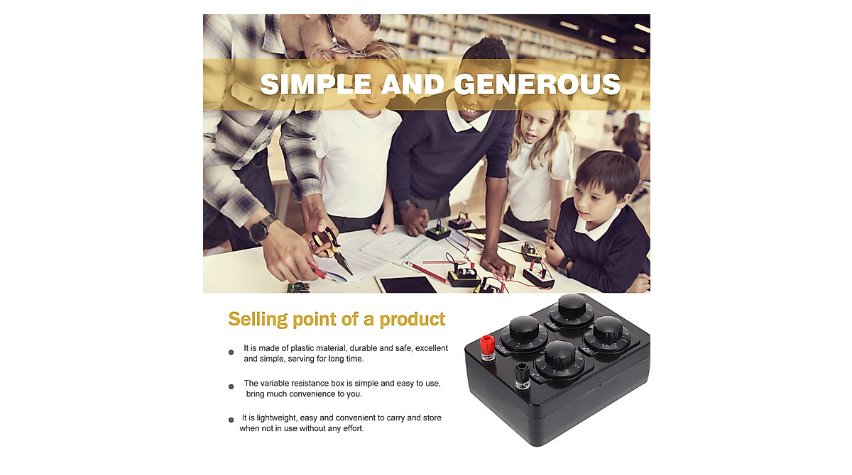 VILLFUL Variable Resistance Box - Perfect for Experiments