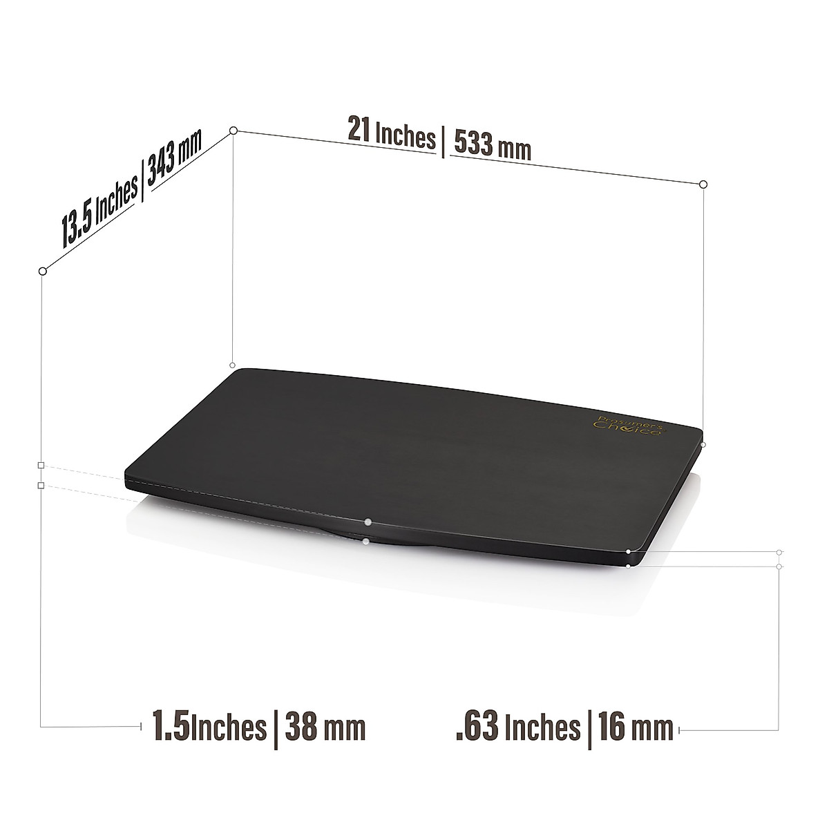 Prosumer's Choice Bamboo TV Swivel Stand for Up to 65-Inch TVs