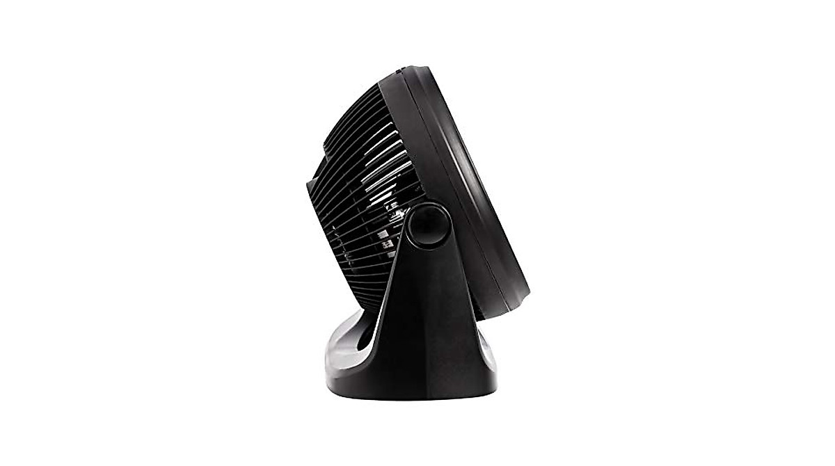 Amazon Basics Small Room Fan with 3 Speeds & 90° Tilt – Compact & Quiet