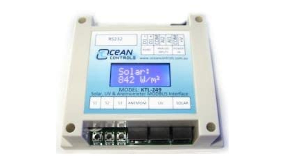 UV-Solar-Wind Modbus Module - Reliable Data Display