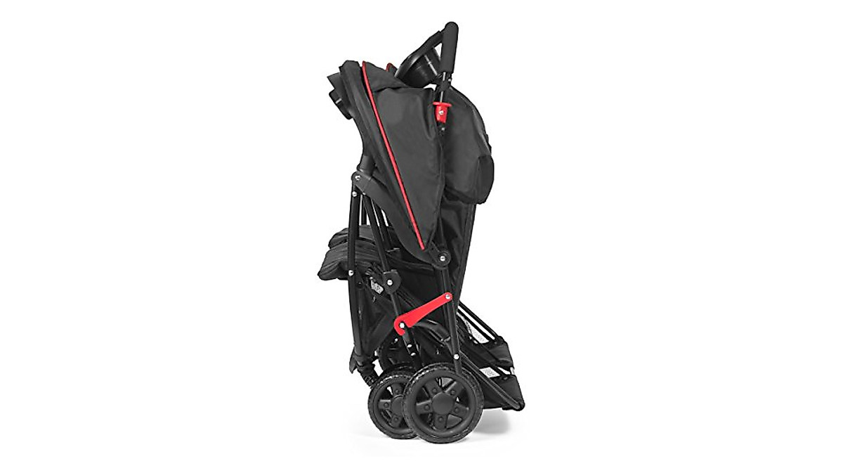Kolcraft Cloud Plus Lightweight Double Stroller - Red/Black