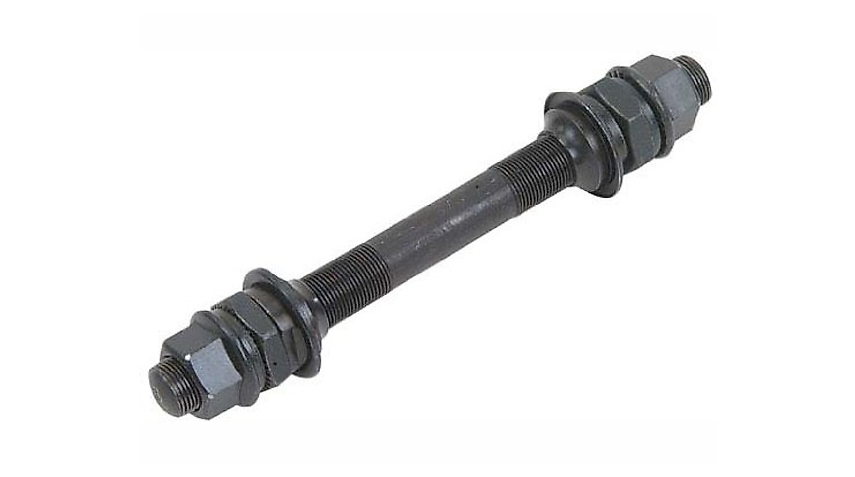 Lowrider 14mm Front Hub Axle 165mm for Mountain, Cruiser & Chopper Bikes