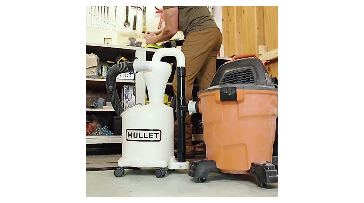 Mullet High-Speed Cyclone Dust Collector | No More Clogs