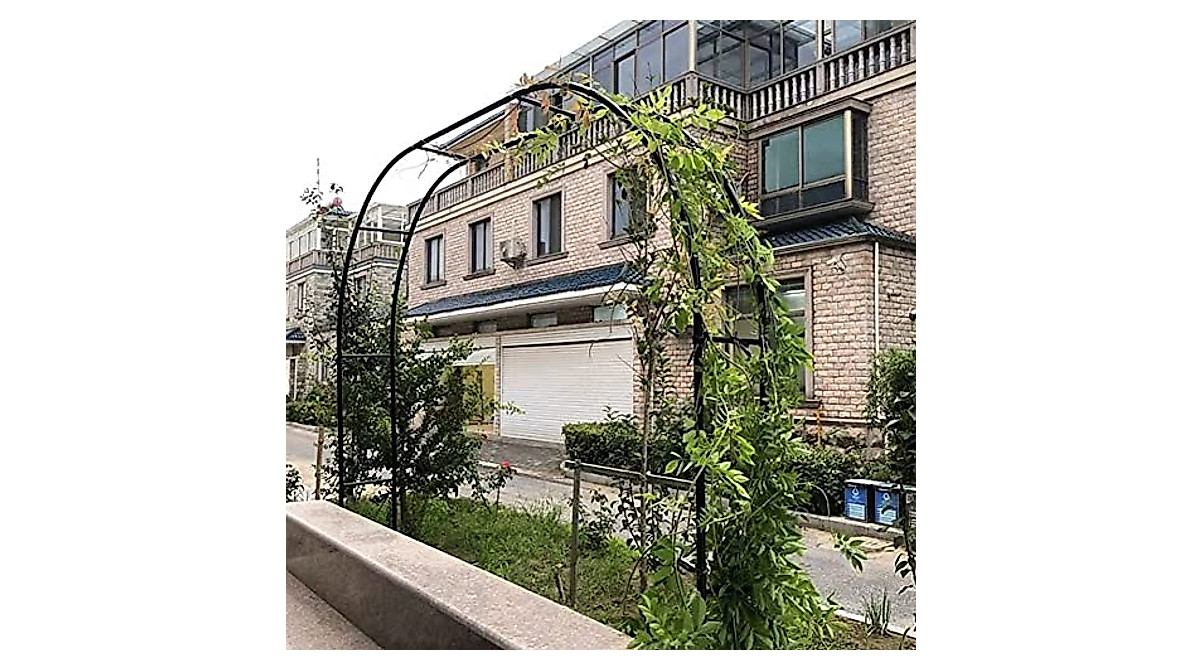 Extra Tall Garden Arch Trellis for Climbing Plants | Weatherproof Support