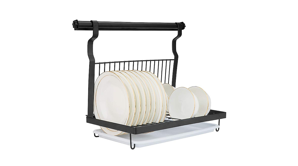Eastore Life Hanging Dish Rack - Space-Saving Wall Mount Drainer