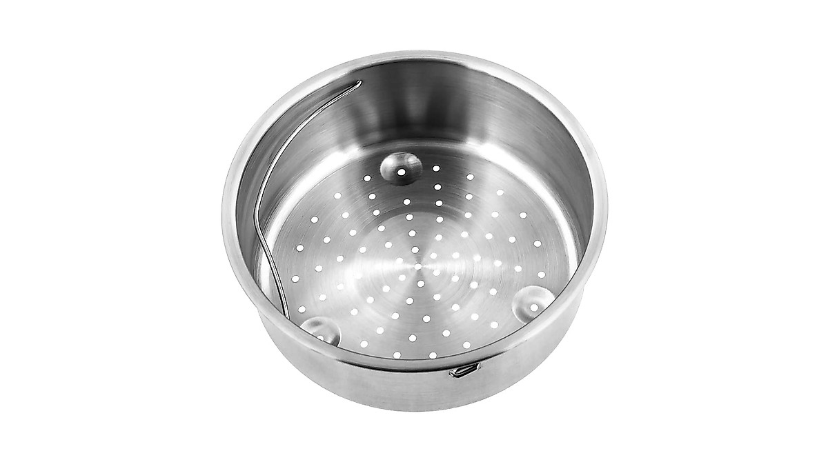 BUFFALOIH Stainless Steel Steam Rack for Healthier Cooking