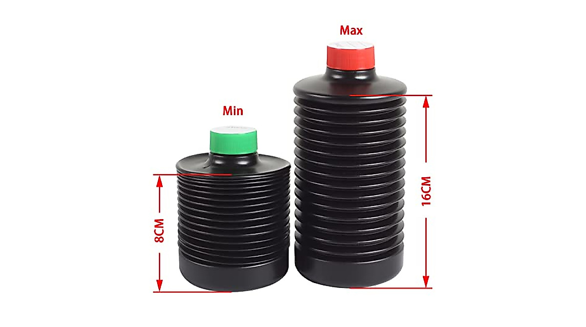 Preserve Darkroom Chemicals: 3X 1000ml Collapsible Bottles
