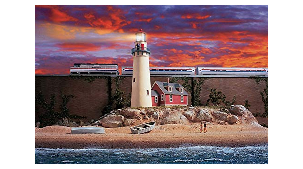 Walthers Cornerstone HO Scale Rocky Point Lighthouse Kit