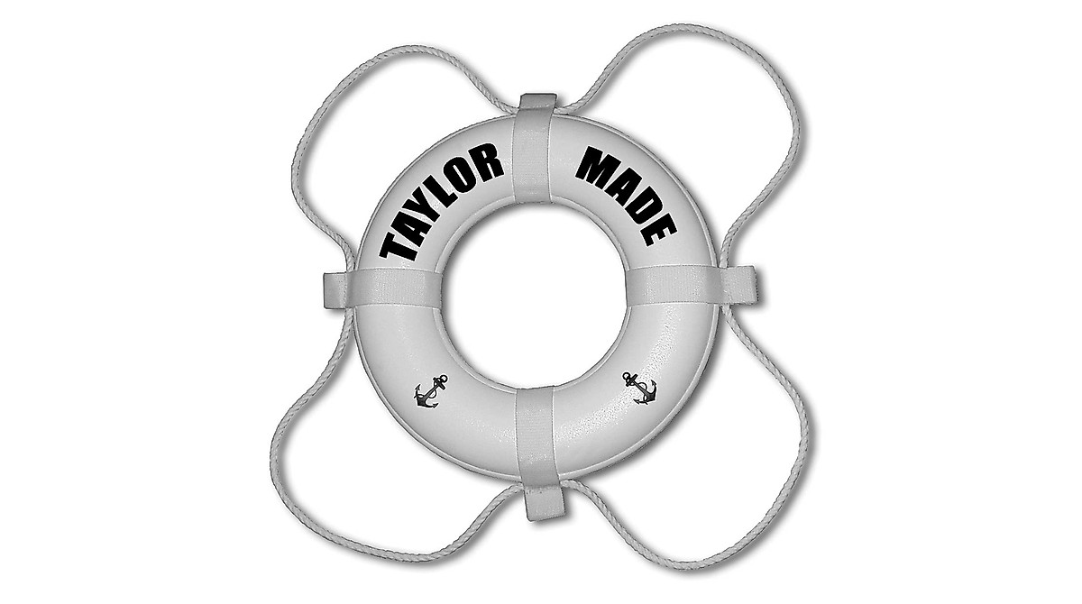 Customize with TAYLOR MADE Life Ring Lettering Kit