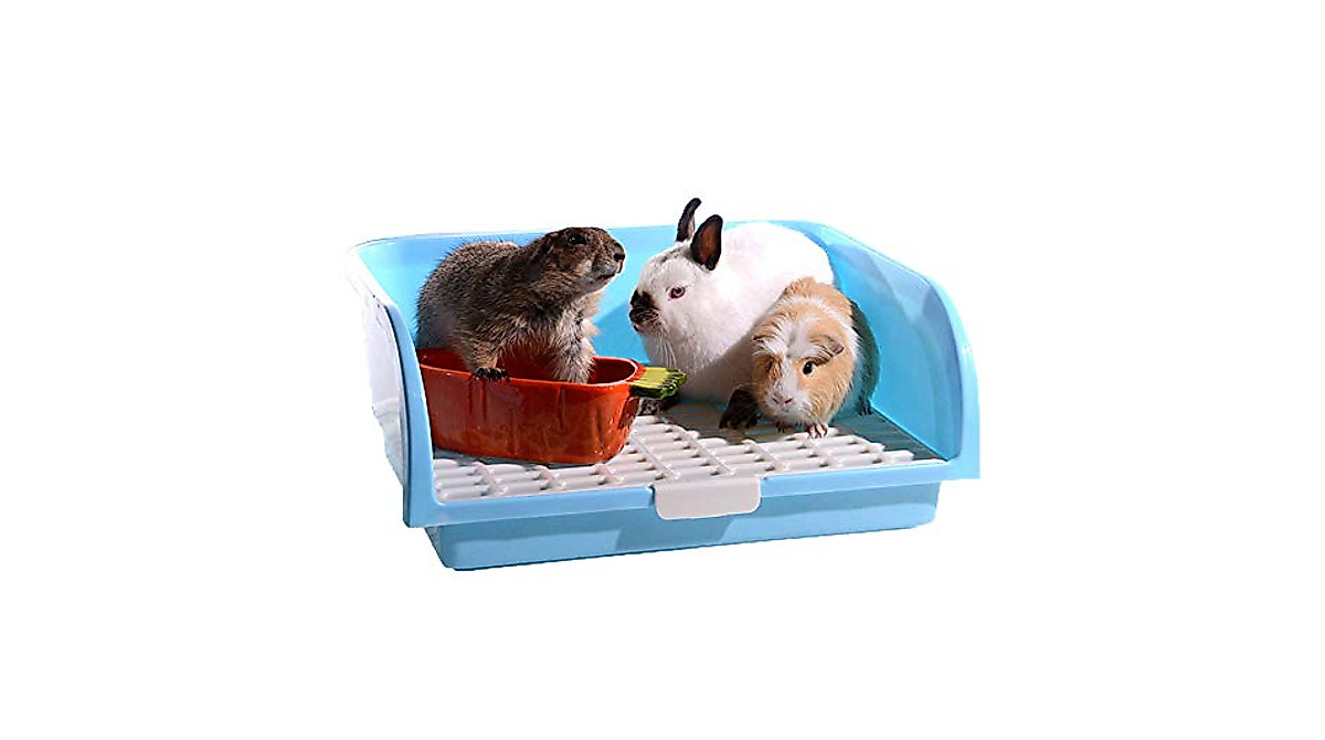 Oncpcare Super Large Rabbit Litter Box for Small Pets