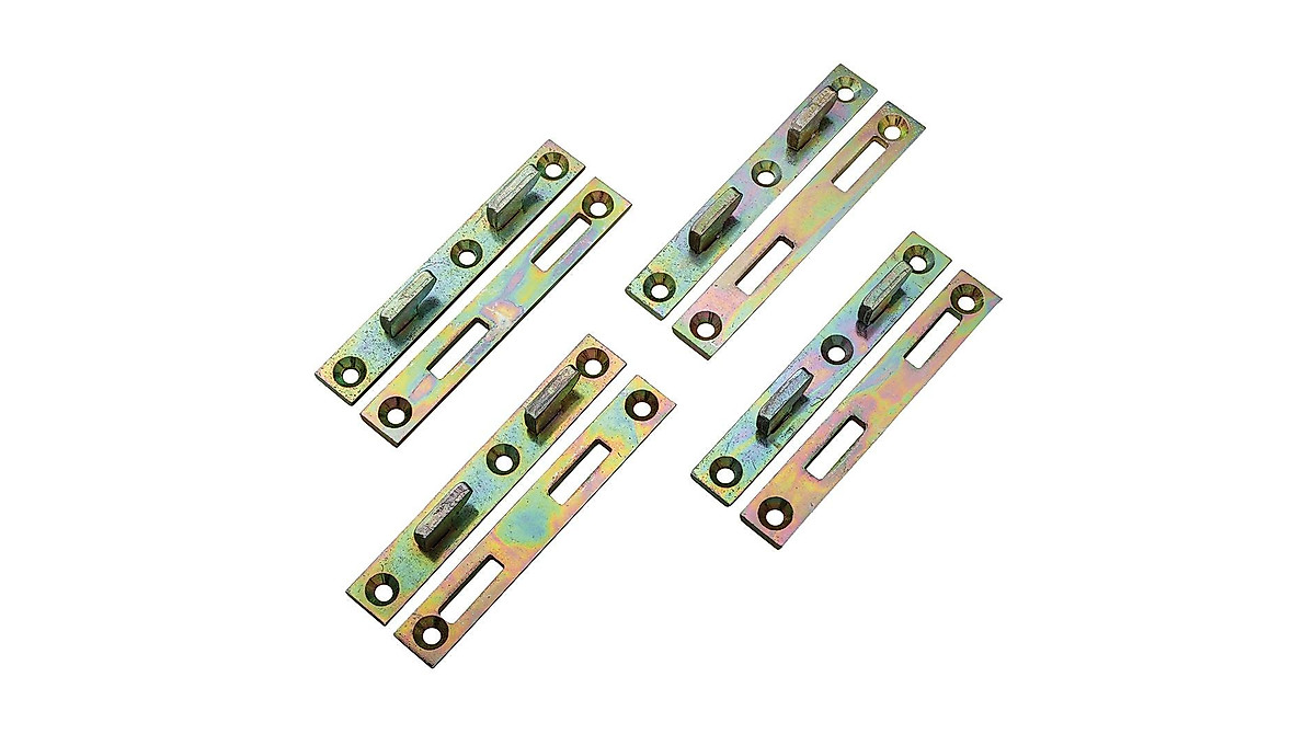 Rockler 4x5/8 Bed Rail Brackets - Heavy Duty Fasteners