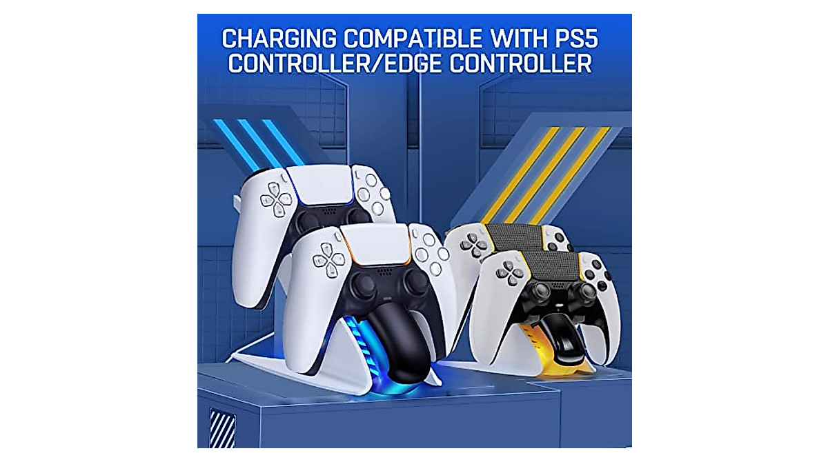Fast PS5 Controller Charging Station - Dualsense Charger