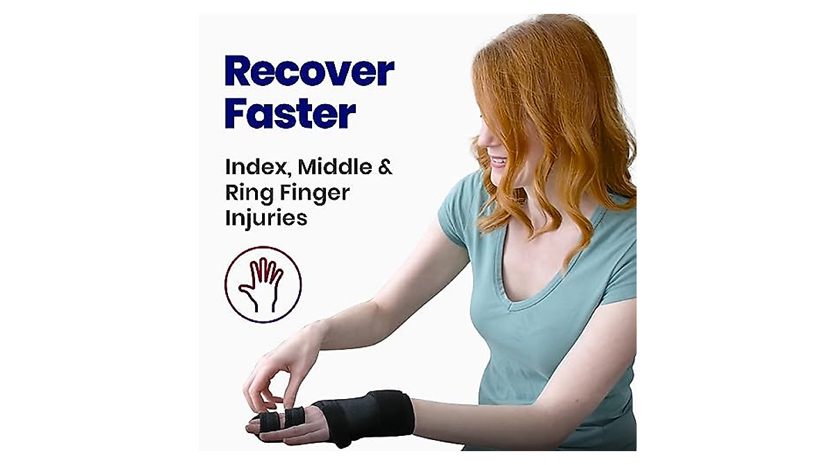 Comfortable Trigger Finger Splint Brace for Pain Relief