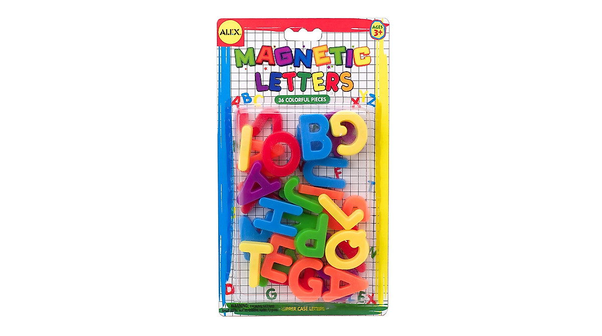 ALEX Artist Studio Magnetic Letters for Kids Fun Learning