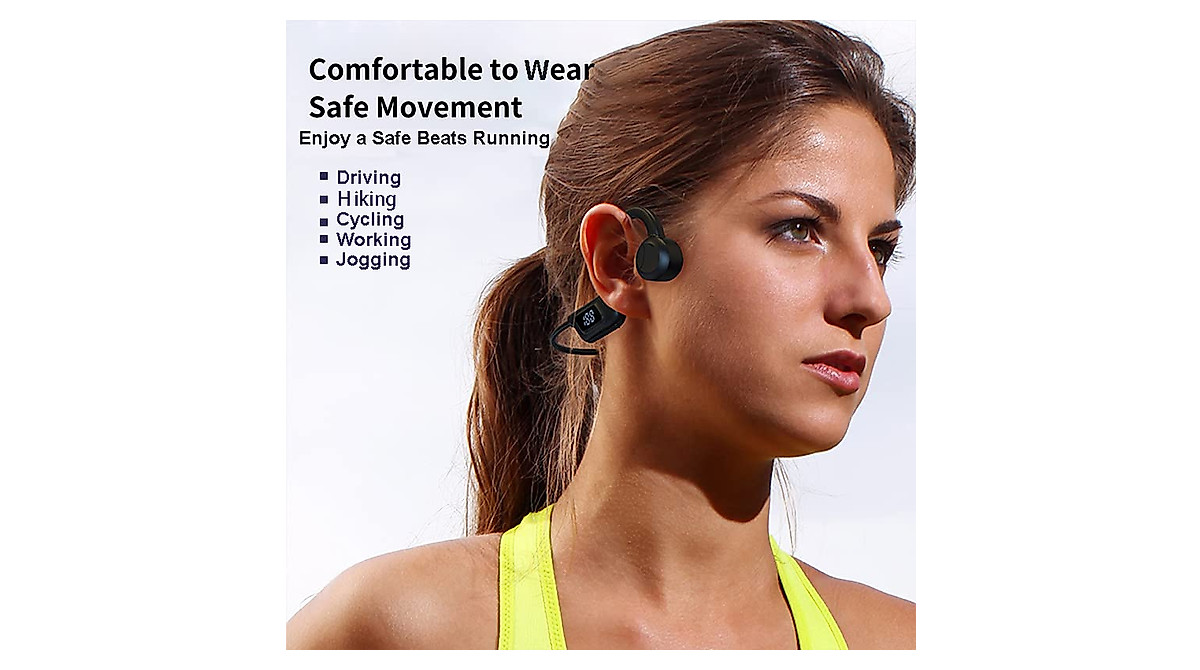 Open-Ear True Wireless Headphones – Safe, Pain-Free Listening