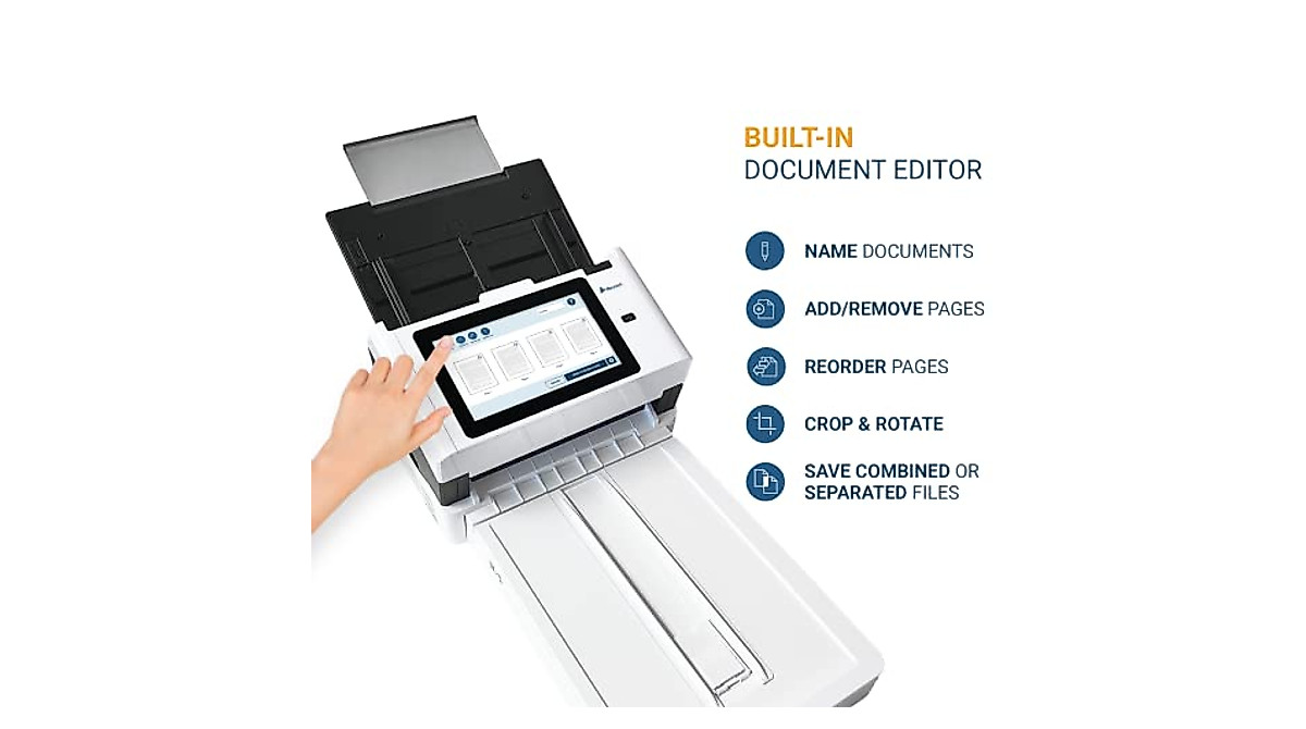 Raven Pro Max Document Scanner - High-Speed Duplex & Cloud Enabled