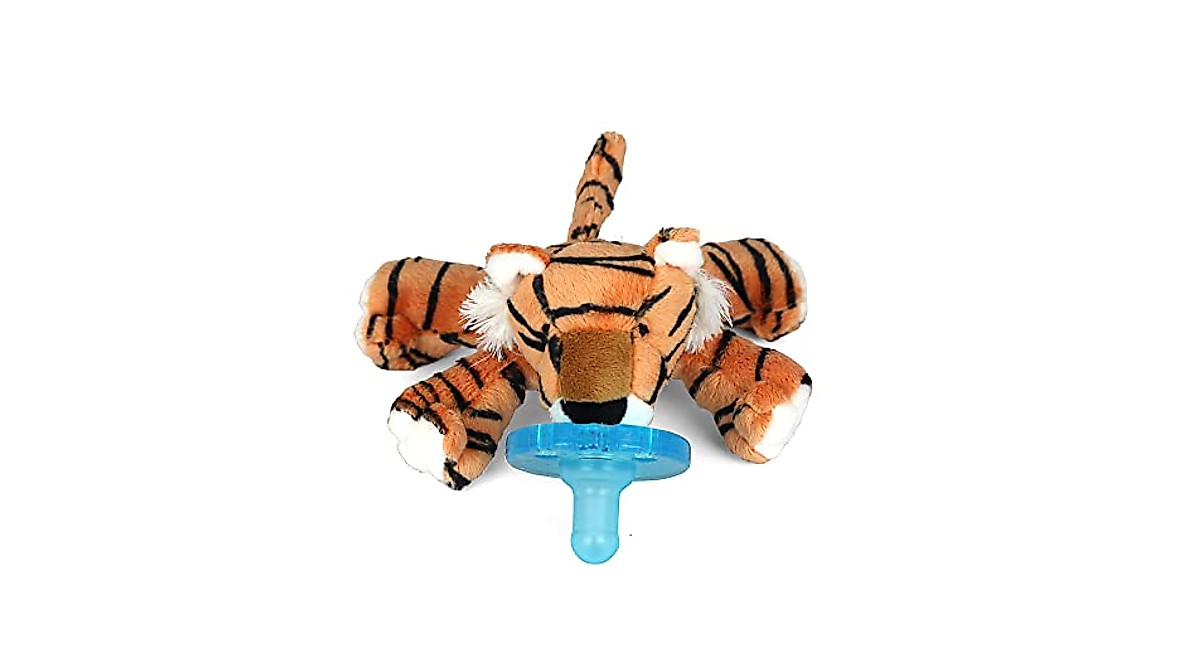 WubbaNub Infant Pacifier - Tiger | Soothing Buddy