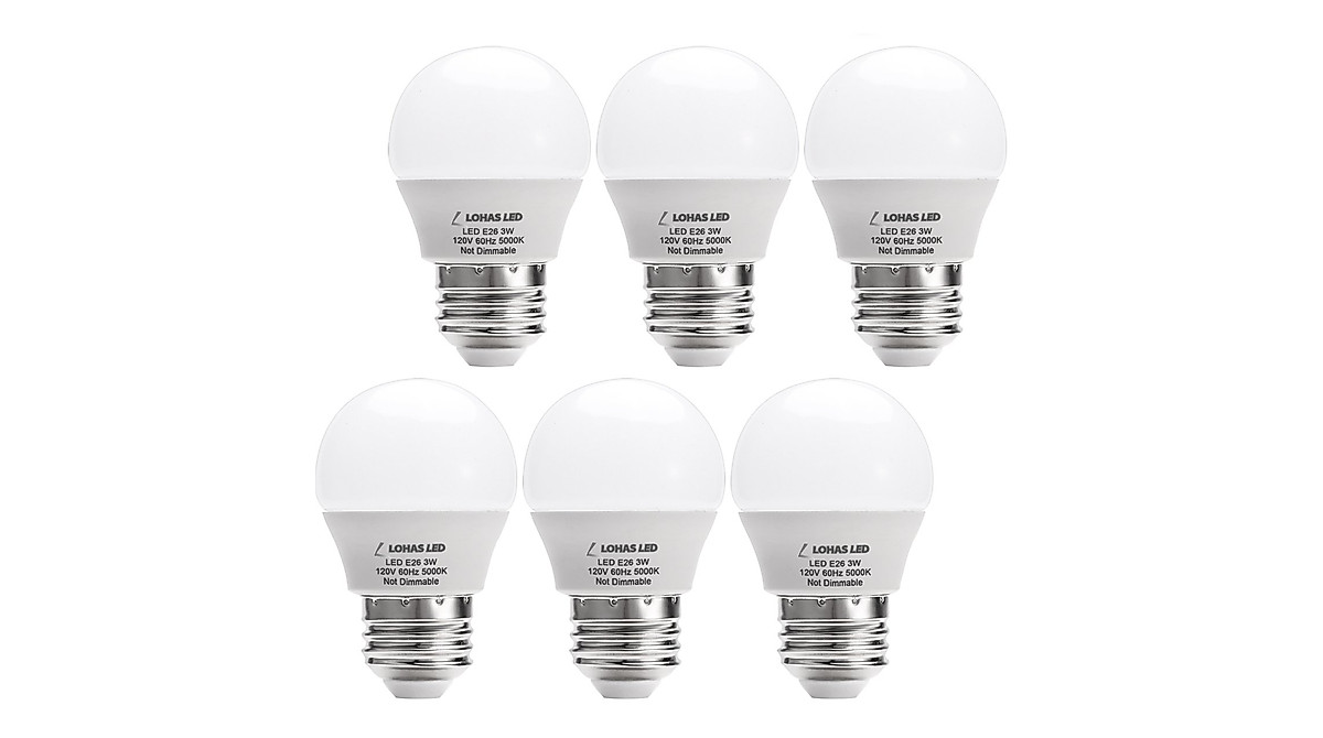 L LOHAS LED 3W Night Bulbs - Daylight Brightness