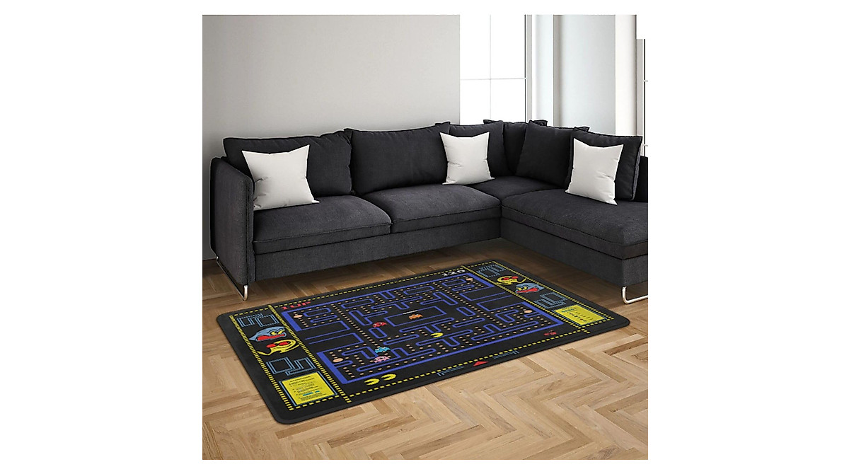 Classic Arcade Games Rug - Retro 90s Home Decor