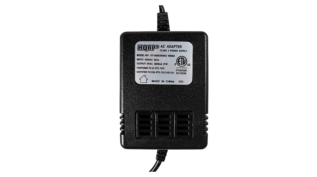 HQRP AC Adapter for Alesis P3, P3X110, 3630 Compressor, AI2, AirFX, AirSynth