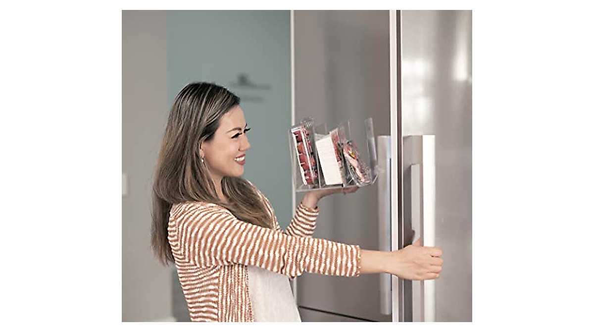 Smartified Acrylic Fridge Organizer - Space-saving Solution