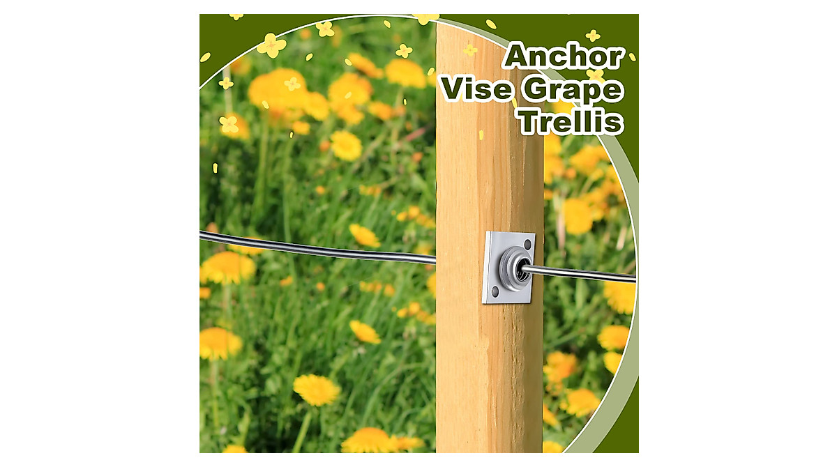 Anchor Wire Vise Set for Gardening & Fencing - Build Trellises & More