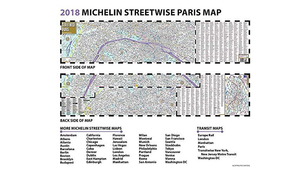 Streetwise Paris Map - Explore the City of Light