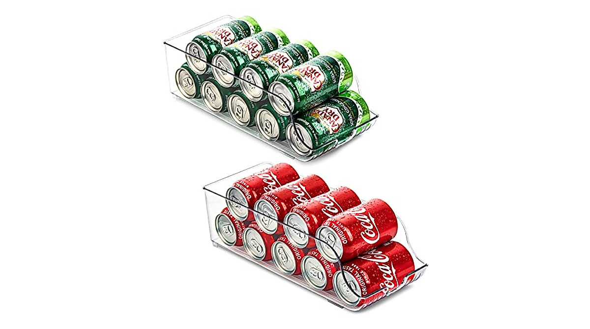 2 Pack Soda Can Organizer for Refrigerator and Pantry