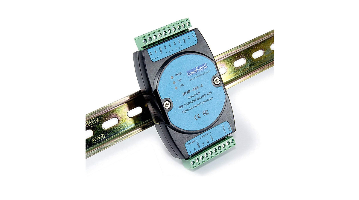 COMMFRONT RS485 Opto-Isolated Hub - 2500V Isolation & More