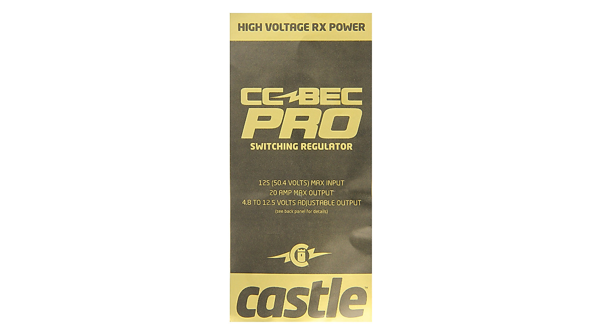 Castle Creations CC BEC Pro 20A 12S R/C Switching Regulator