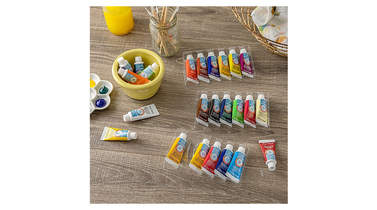 Artist's Loft Acrylic Paint Set - 24 Colors for Artists & Crafters