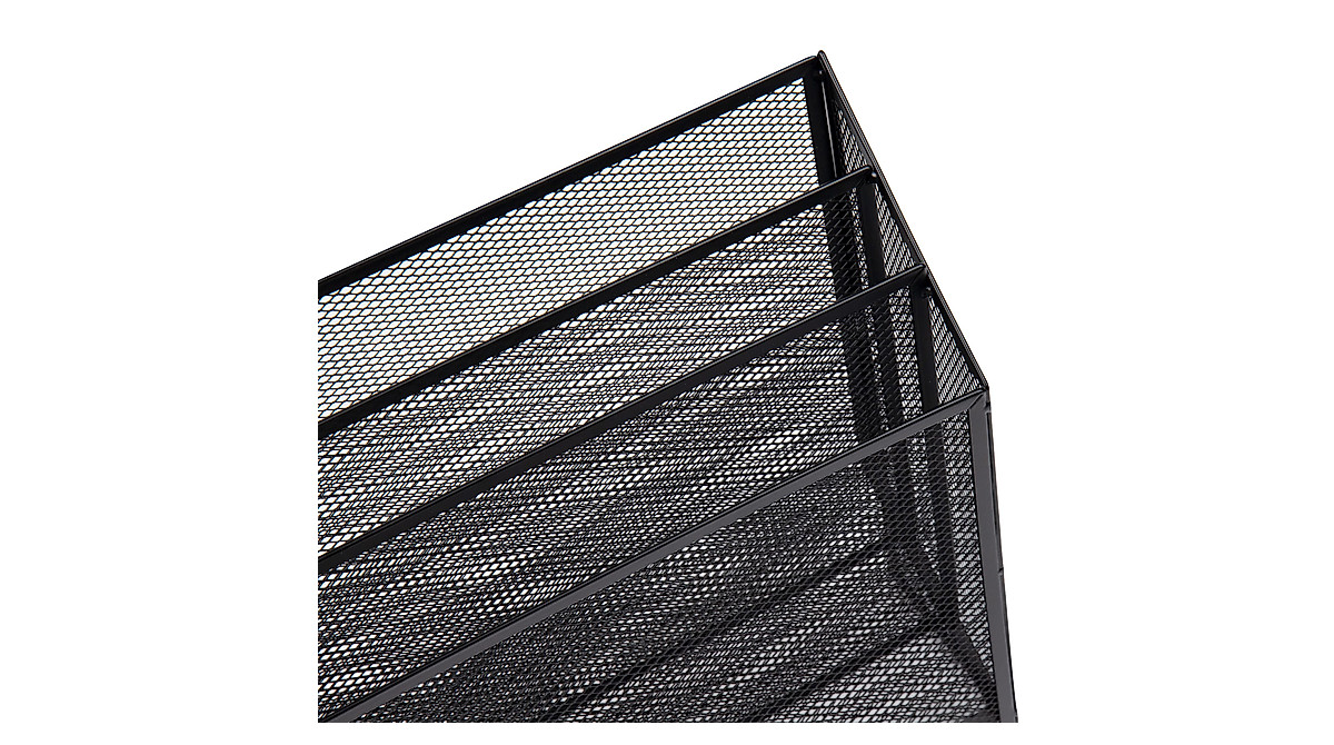 Mind Reader 3-Tier Mesh File Organizer for Office & Home