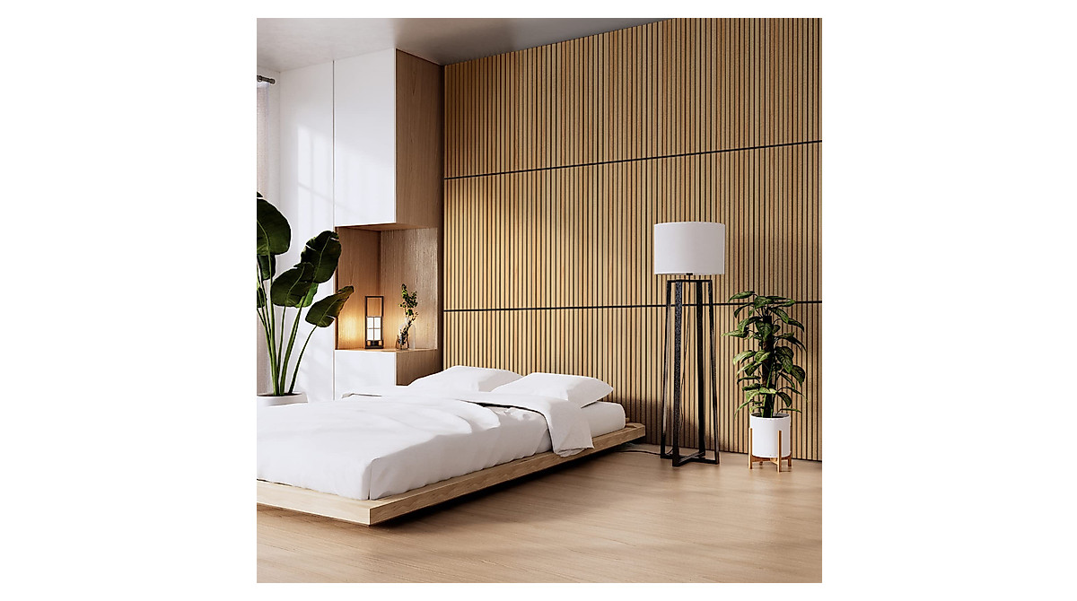 Soundproof Acoustic Wood Slat Panels | Interior Wall Decor