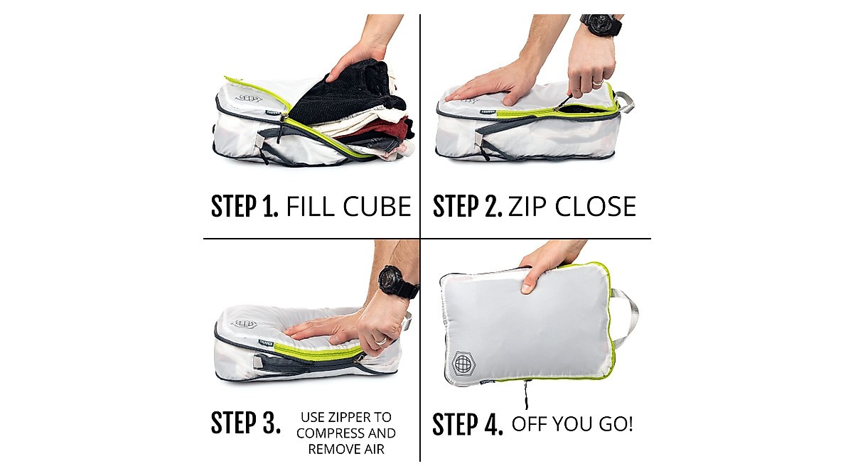 Compression Packing Cubes - Maximize Your Luggage Space